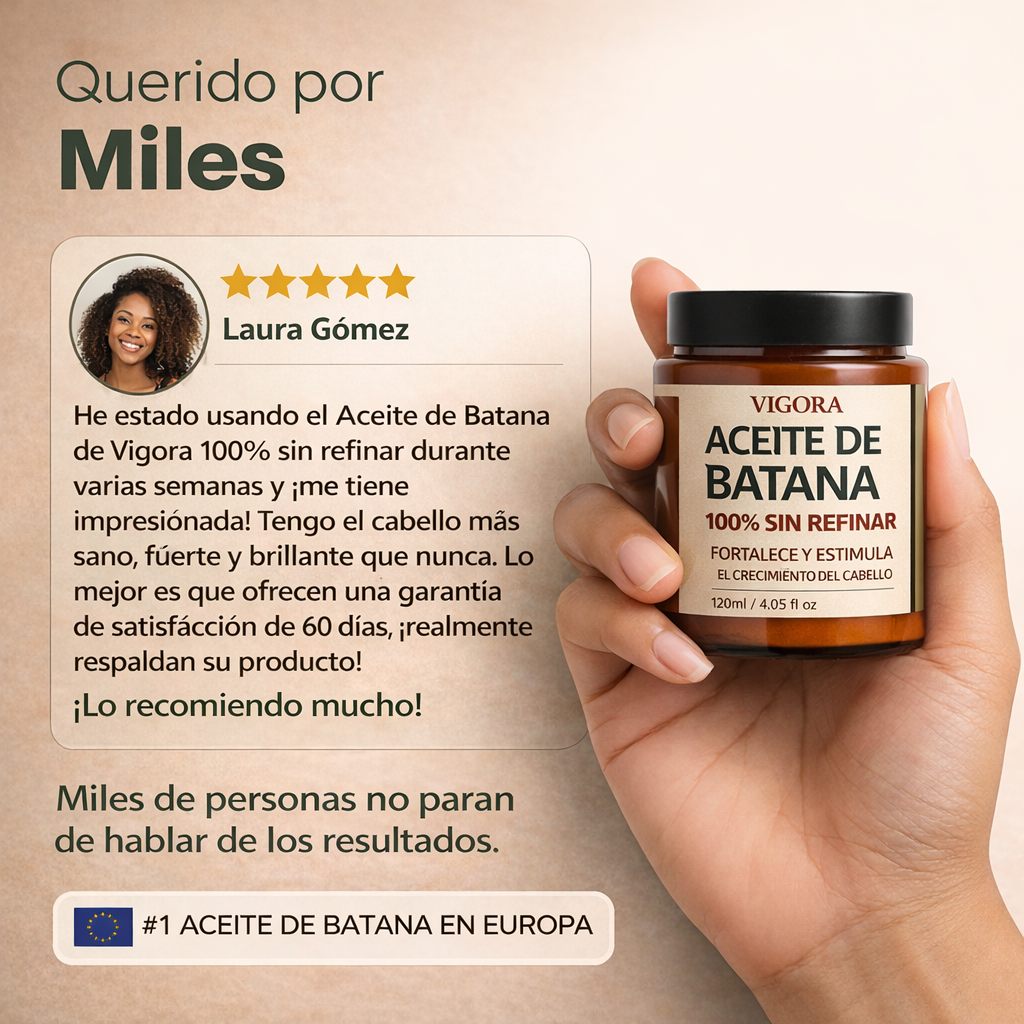 VIGORA® Aceite de Batana Crecimiento Capilar